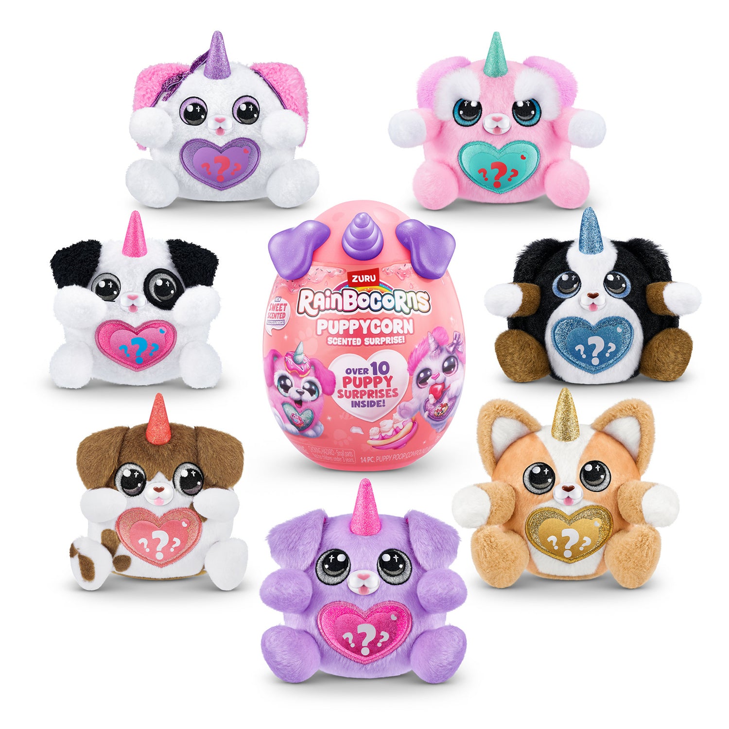 ZURU - Rainbocorns Puppycorn Scented Surprise - 10 Sorprese Profumate
